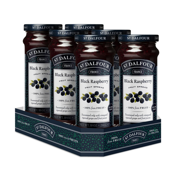 St. Dalfour Black Raspberry Fruit Spread - 10oz - 100% from Fruit,
