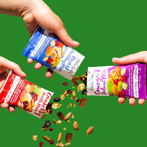Pack 48 57.6 0z Nature's Garden Healthy Trail Mix Snack - | Premium Nuts and Seeds | Delicious Healthy Trail Mix Snack