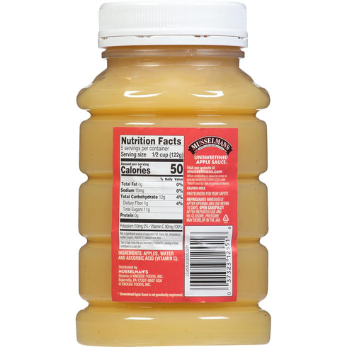 23 oz Musselman's Unsweetened Apple Sauce