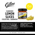 10.6oz Collins Candied Lemon Slices in Syrup, Candied Fruit Slices Cocktail Drink Accessories for Cocktail Party, Drink
