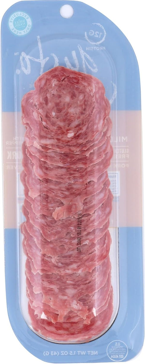 Gusto Pack, 1.5 OZ Sliced Genoa Salami Snack