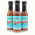 SPARKY'S SAUCES & MARINADES (5 OZ, 148ML) Habanero Hot Sauce for Spice Addicts with Sweet Jerk Caribbean Spices - Made