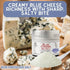GLP-1 2.7oz Blue Cheese Sea Salt | Gourmet Infused Sea Salt | Artisanal Seasoning | Non GMO, All Natural | Magnetic Tin