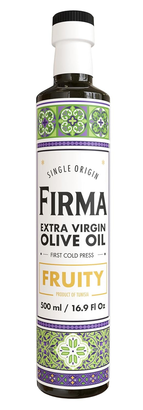 Firma Fruity Cold Pressed Extra Virgin Olive Oil, Polyphenol Rich | EVOO