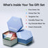 (42 Count, 6 7 Set, OSULLOC TEA VARIATION ESSENCE Types x ea), Premium Tea Gift Special Thank You Card attached