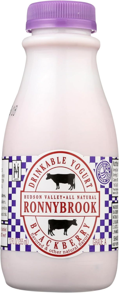RONNY BROOK RONNYBROOK FARM DAIRY Blackberry Drinkable Yogurt, 12 FZ