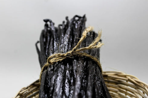 12 5-5.5 inches, (12 Aromatic Tahitian Vanilla Beans for Making Vanilla Extract, Whole Vanilla Beans Extract Grade