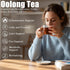 (20 4g PipiTea Organic Oolong Tea Bags - Whole Leaf, bags) Selected Tea Leaves - Helps lower cortisol levels, relieve