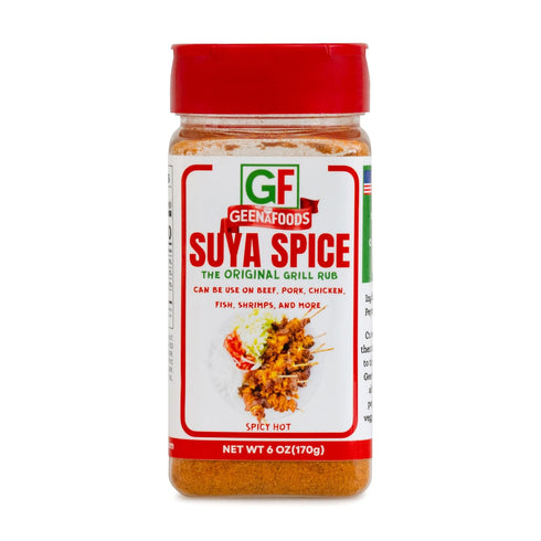 Geenafoods Suya pepper, African( Nigerian & Ghanaian)-Inspired Seasoning pepper Blend for Beef