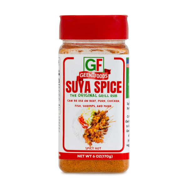 Geenafoods Suya pepper, African( Nigerian & Ghanaian)-Inspired Seasoning pepper Blend for Beef