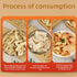 LWWTYKSPL Curls,8.82oz Dried Soy Strips, Soy Soy Beans Strips, Chinese Soybeans Strips Chunks for Hot Pot, Cold