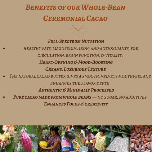Mana Cacao 100% Pure Ceremonial Cacao | Costa Rican, Small-Batch, Minimally Processed, Rich in Theobromine