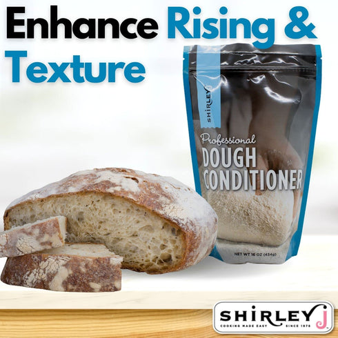 Dough Conditioner Bread Improver & Enhancer for Baking, 1 lb Professional Gourmet Grade, Improve Texture & Elasticity
