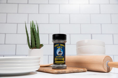 Sure Shot Sid’s Gunpowder Seasoning - Famous BBQ Rub Powder for Beef, Steak, All-Purpose Seasoning Blend
