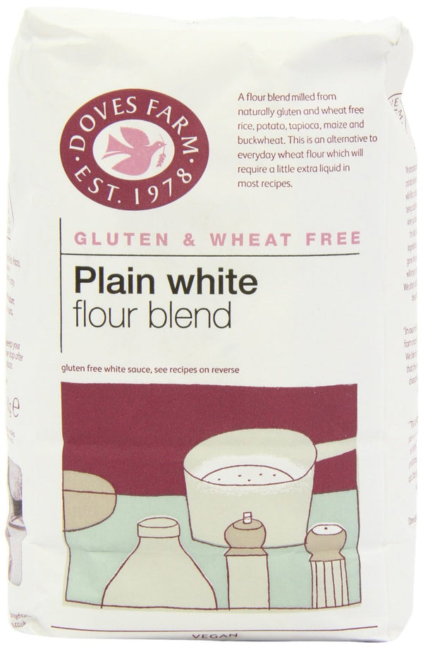 Doves Farm Organic Plain White Flour 1kg