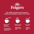 3 Folgers Classic Roast Instant Coffee, Ounce