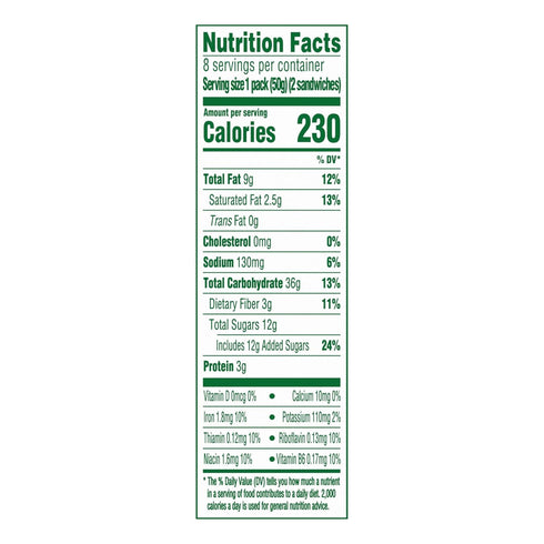8 Packs (2 Pack) belVita Breakfast Bar Biscuit Sandwiches, Dark Chocolate Creme, Biscuits Per