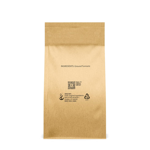 Packaging, Pure Original Ingredients Steel Cut Oats and Turmeric Powder Bundle, Eco-friendly Natural