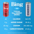 (12oz/12pk) 5 120mg BING Energizing Juice Beverage Original Cherry Made with REAL Juice! Low Calorie; B-Vitamins