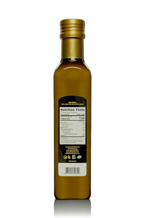 250 ml (8.45fl oz) FD TARTUFI White Truffle Oil Gourmet Food Seasoning | Dressing - Made in Italy | Extra Virgin Olive