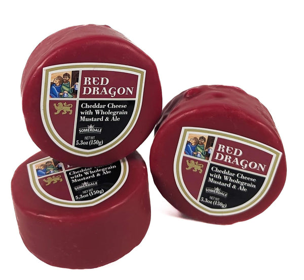 Generic Red Dragon Cheese With Wholegrain Mustard Seed and Ale 5.3 oz (Pack