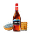 Chin-Su Fish Sauce, Premium Vietnamese, Fresh Anchovies Salted On Boat, One-Year Aged, Gluten Free, 24.3 Oz