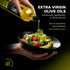 Oli de Nutrioli 3 16.9 Oz Oli by Nutrioli Organic Extra Virgin Olive Oil, Cold-Pressed Authentic Blend of Organic
