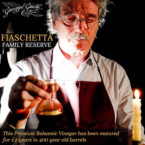 1.4 oz Giusti Family Reserve Balsamic Vinegar-Based Condiment - Premium Italian Condiment Based on Aceto Balsamico di