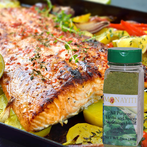 14oz (400g). Monayiti Epis Haitian Style Seasoning Seasonings Powder. blend of parsley, onions, garlic, chicken base