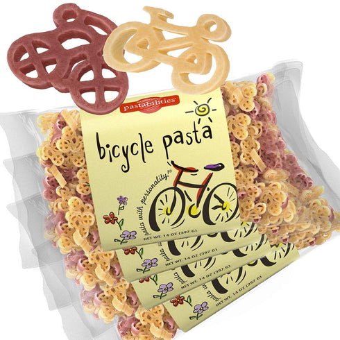 Pastabilities Fun Shaped Pasta for Kids - Bicycle Pasta - Bike and