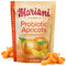 Mariani Probiotic Dried Apricots, 6oz Resealable Bag, No Sugar Added, Natural Mediterranean Apricots with BC30