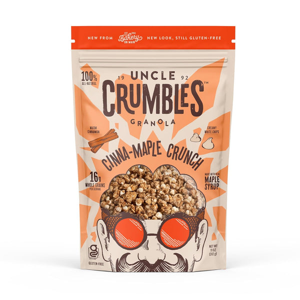 Uncle Crumbles, Granola Cinna Maple Crunch, 11 Ounce