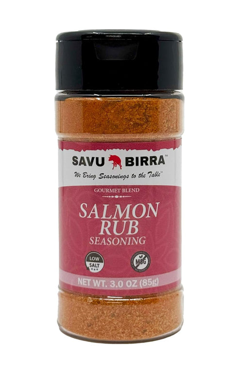 Savu Birra Salmon Rub Seasoning