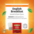 100 Count (Pack 1), 100 Twinings Decaffeinated English Breakfast Black Tea Individually Wrapped Bags, of Smooth