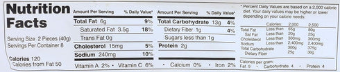 12.35 OZ JULIANS RECIPE Sea Salt Butter Pretzel Baguette