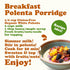 5 Food to Live - Gluten Free Organic White Polenta, Pounds - Classic Cornmeal. Vegan, Kosher Corn Grits. Great for Hot