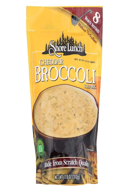 Shore Lunch 11 oz Cheddar Broccoli Soup Mix