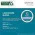 Pack, 40-Count Box(Pack 1) Caribou Coffee Single Serve Keurig K-Cup Pod Variety Light, Medium, and Dark Roast Coffees