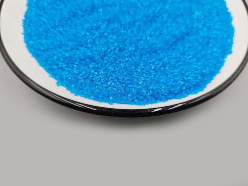 5 Rimming Edible Ounce Coarse Decorative Blue Sanding Sugar Sprinkles for Baking, Sparkling Crystals for Cakes