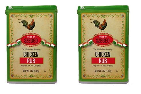 Szeged Chicken Rub Seasoning, 5oz, 2 Pack