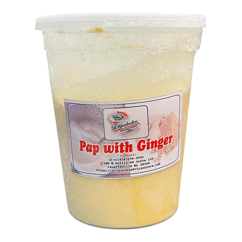 Generic Natural fresh Pap, Traditional African Porridge, Available Plain and with Ginger(Ogi Akamu)