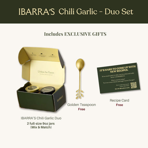 Pack (Pack 2) IBARRA'S Chili Garlic - Duo of (Mild & Extra Hot)