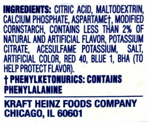 12-Quart (Pack 3) Crystal Light Fruit Punch Drink Mix, Canister