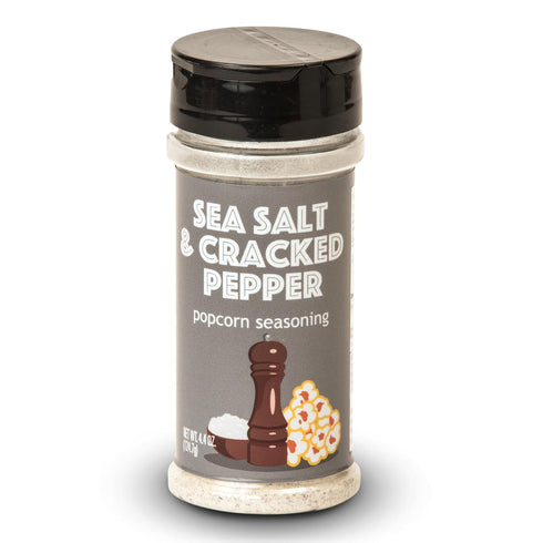 Salt and Pepper Popcorn Seasoning - Wabash Valley Farms Sea Salt and