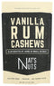 Nat's Nuts , Cashews Vanilla Rum, 4 Ounce