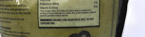 64 Doguet's, Rice White Long Grain Organic, Ounce