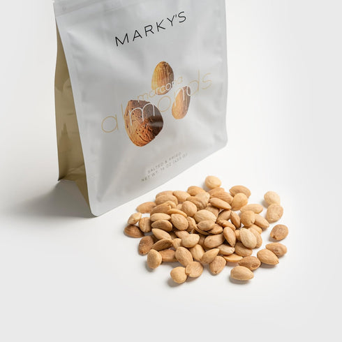 1 lb 453 MARKY'S Fried and Salt Marcona Almonds Nuts form Spain - / g