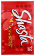 12-Pack 12oz Shasta Strawberry Soda | Bold, Ripe Strawberry Flavor | Caffeine-Free Soft Drink | of Cans | Sweet