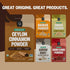 FGO Organic Ceylon Cinnamon Powder, 8oz Pure Sri Lanka Cinnamon for Baking, Cooking, Additive Free