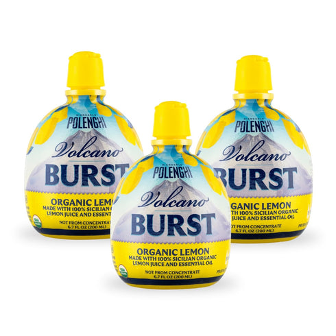 Volcano Lemon Juice 6.7 oz (Pack of 3)